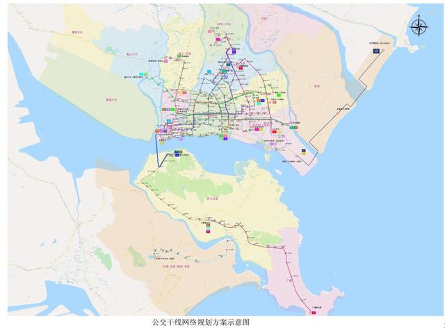 《汕头市中心城区公交线网规划》出炉了，快来看看有什么意见吧