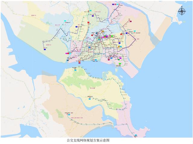 《汕头市中心城区公交线网规划》出炉了，快来看看有什么意见吧